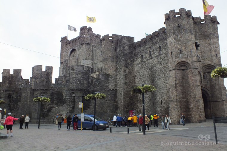  Castelul Gravensteen intrare